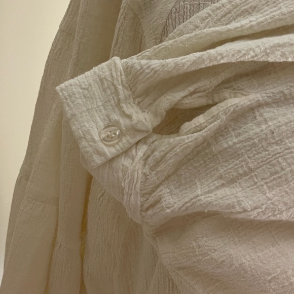 Mod ref big sleeve crop shirt size large - Picture 3 of 9